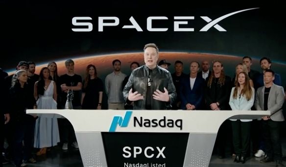 SpaceX股价突破225美元 马斯克个人财富再创新高