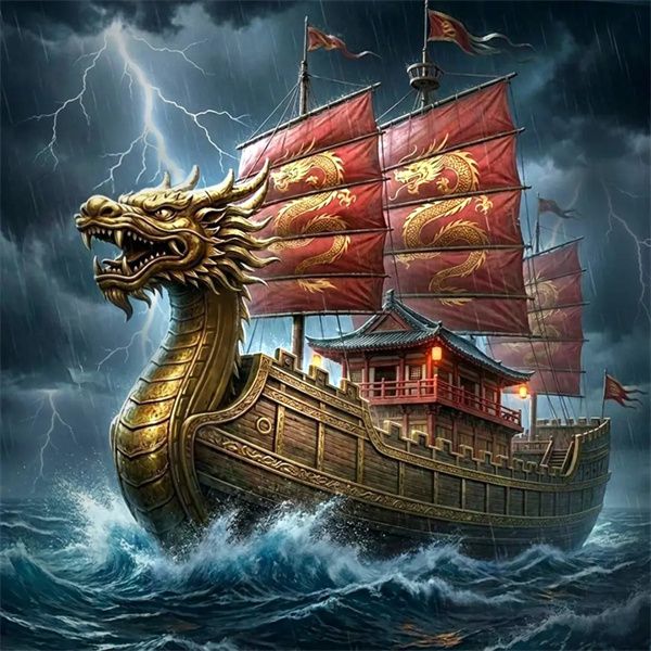 群雄时代》神话战船“镇海苍龙”亮相 突出破浪与防御特性