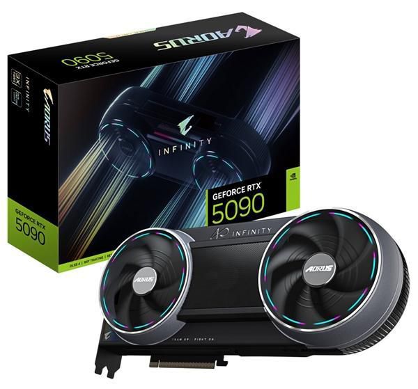 技嘉发布RTX 5090 AORUS INFINITY显卡 售价5299.99美元  第3张