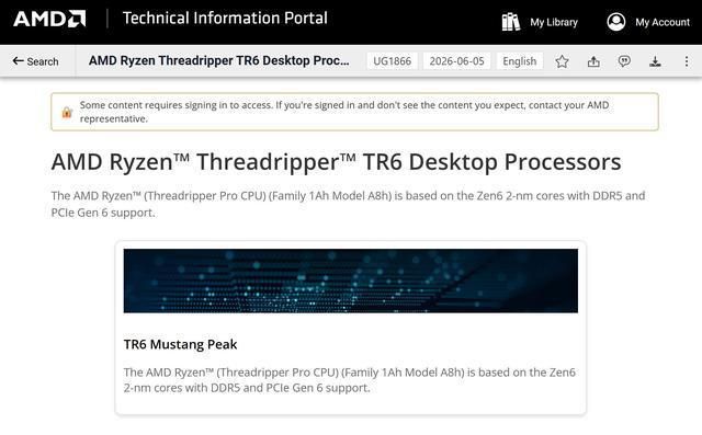 AMD确认Mustang Peak平台Ryzen Threadripper处理器采用2nm工艺与Zen 6架构  第5张
