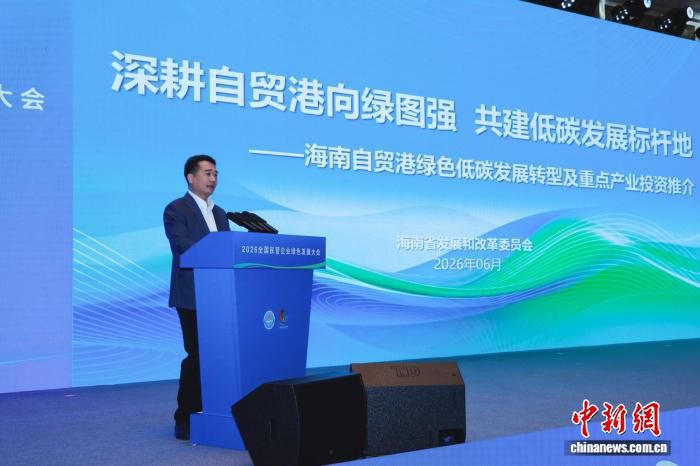 海南省发改委副主任推介自贸港绿色低碳产业投资机遇