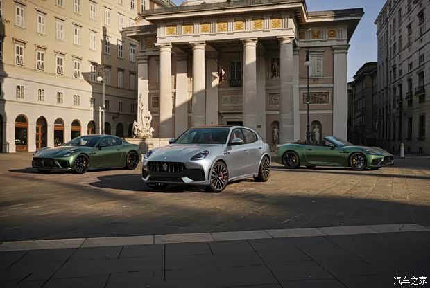 玛莎拉蒂发布新款GranTurismo、GranCabrio及Grecale官图