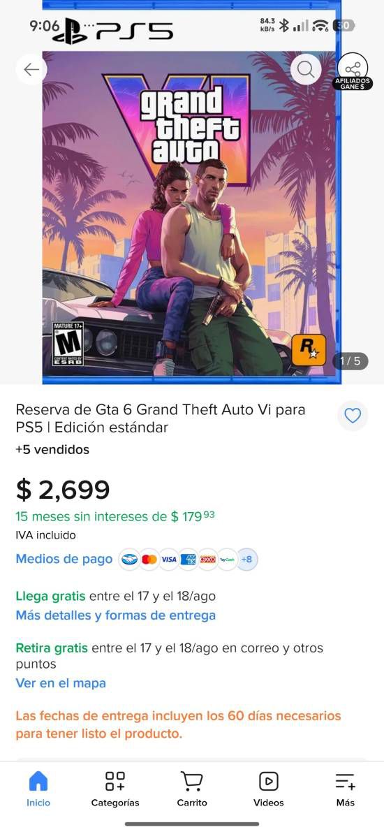 海外网友社交媒体分享GTA6预购截图引关注  第2张
