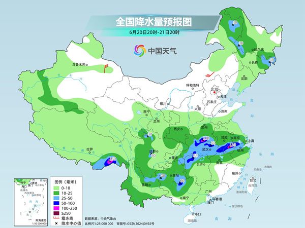 端午假期强降雨持续 广西贵州至长江中下游有暴雨到大暴雨 第4张 端午假期强降雨持续 广西贵州至长江中下游有暴雨到大暴雨 第4张