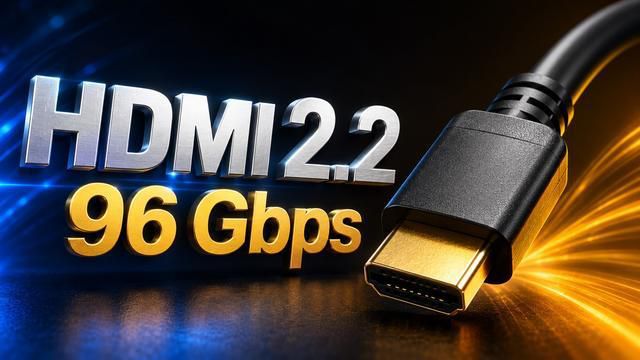 HDMI论坛发布2.2接口标准 最高带宽96Gbps 首批设备2027年上市