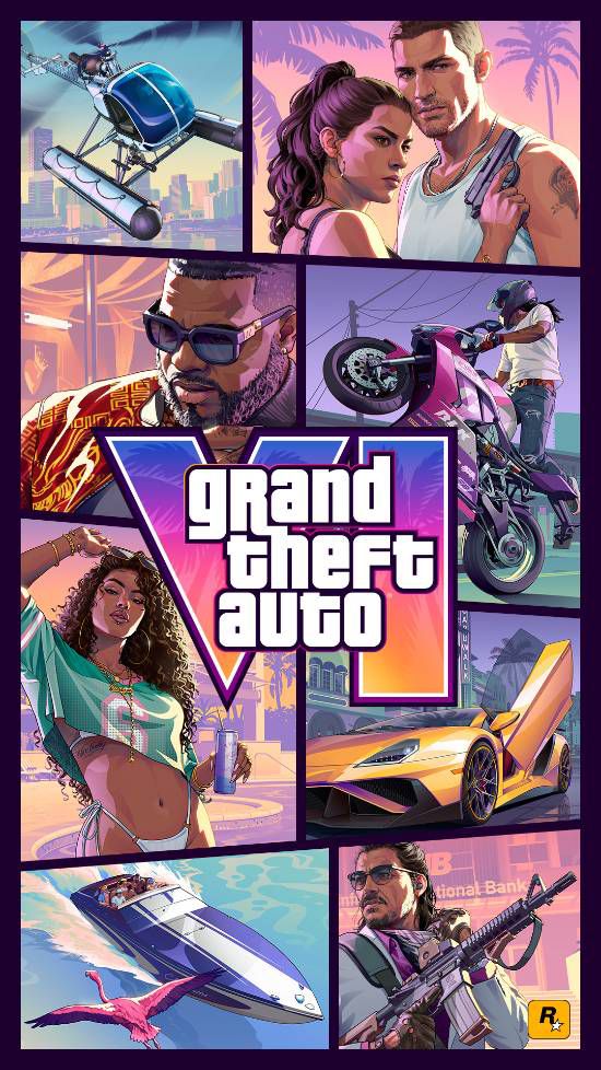 R星宣布《GTA6》6月25日开启预购 同步公布封面艺术图  第5张