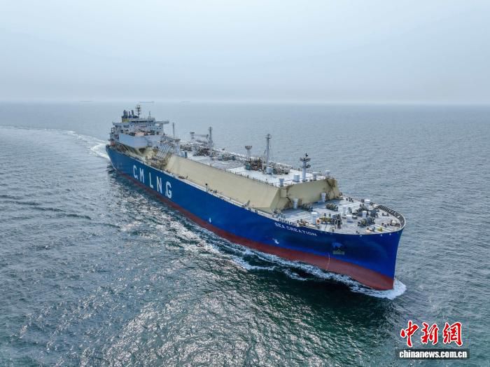 “海创”轮正式命名，大连造船17.5万方LNG运输船交付在即