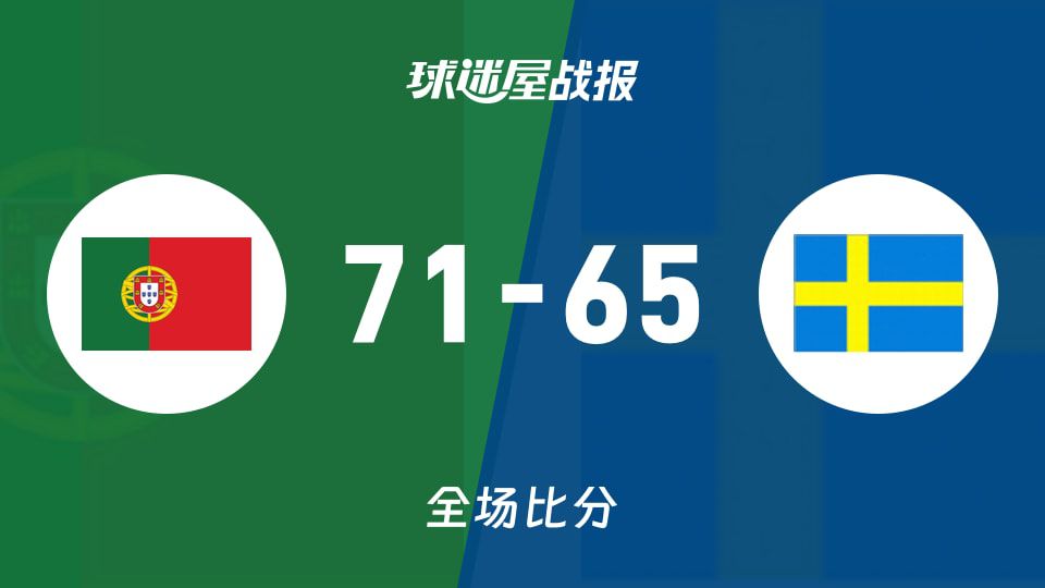 葡萄牙U20逆转瑞典U20 以6分优势拿下友谊赛