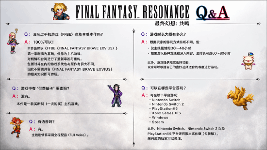 最终幻想:共鸣》官方账号今日发布推文回应玩家关切问题 第2张 最终幻想:共鸣》官方账号今日发布推文回应玩家关切问题 第2张