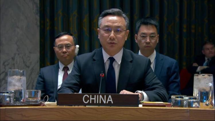 中国常驻联合国副代表孙磊在安理会利比亚问题公开会上发言