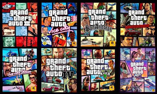 GTA6》官方封面公布:延续方格拼贴风格,内含二十余年彩蛋引玩家热议 第2张 GTA6》官方封面公布:延续方格拼贴风格,内含二十余年彩蛋引玩家热议 第2张