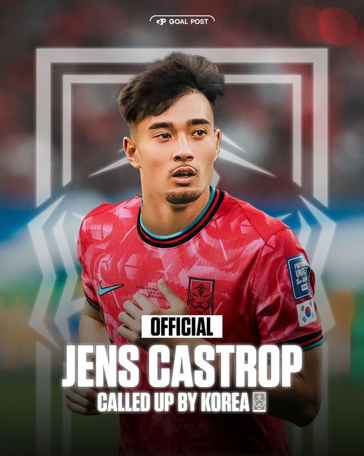 韩国归化球员卡斯特罗普两场世界杯0分钟出场 德甲主力坐板凳  第1张