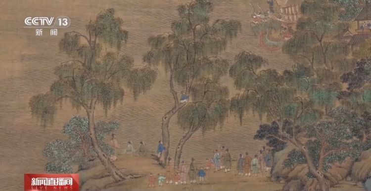 明代画家郑重《龙舟竞渡图》记录端午龙舟竞渡盛况 第3张 明代画家郑重《龙舟竞渡图》记录端午龙舟竞渡盛况 第3张