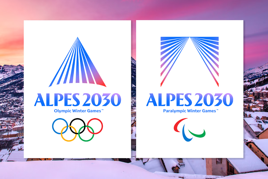 2030年法国阿尔卑斯冬奥组委发布冬奥会与冬残奥会会徽