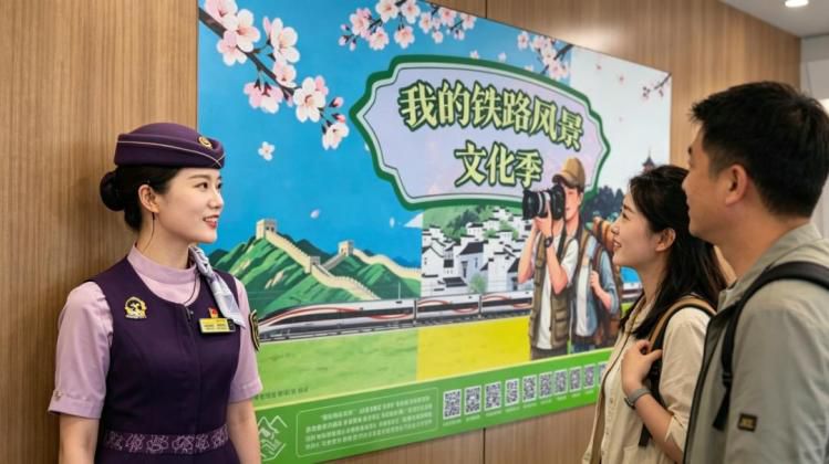 沈阳局集团公司端午期间开展“我的铁路风景”主题文化活动
