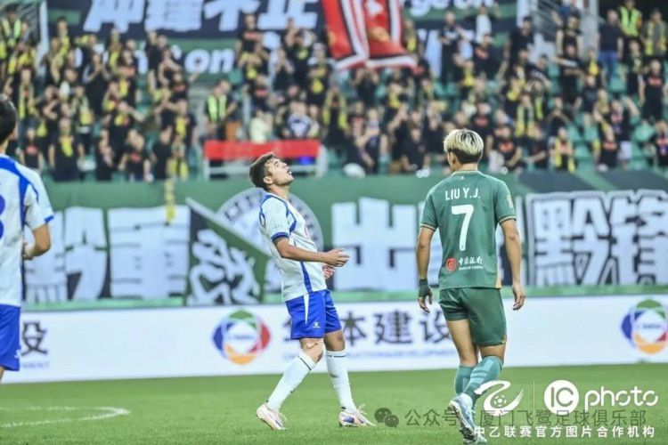 贵州贵阳竞技1-0厦门飞鹭 2026中乙预赛第十二轮比分出炉  第3张
