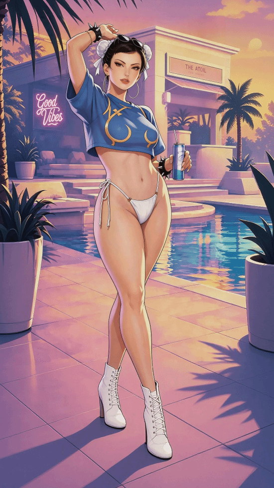 R星发布《GTA6》完整封面原画 露西娅形象成玩家二创高频模板  第3张