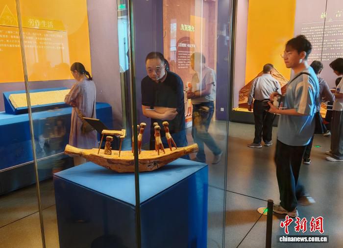 意大利都灵埃及博物馆171件文物亮相盐城 90%展品首展中国  第2张