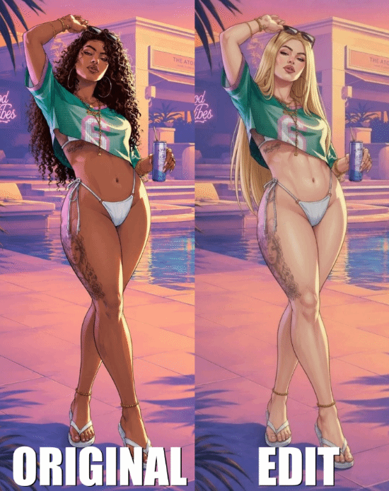 GTA6》十年续作封面原画曝光 角色设计引发舆论分歧