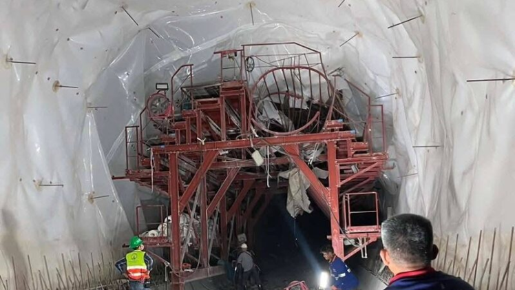 泰国清莱府在建铁路隧道脚手架坍塌致2死2伤