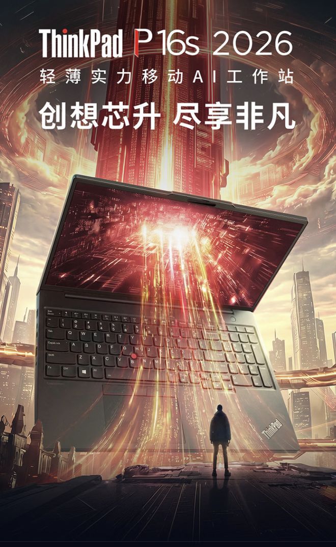 联想2026款ThinkPad P16s京东上架 多配置售价15799元起