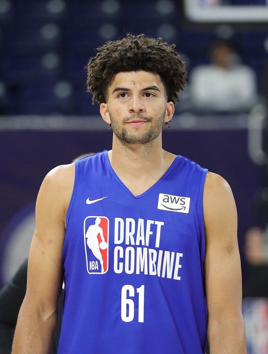 卡梅隆-布泽尔2026年NBA选秀档案发布 身高2米06内线球员参数公开  第3张