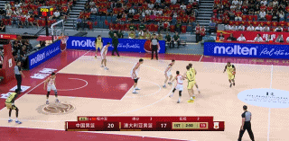 精彩防反！徐昕篮下遮天大帽&崔永熙借掩护上篮取分