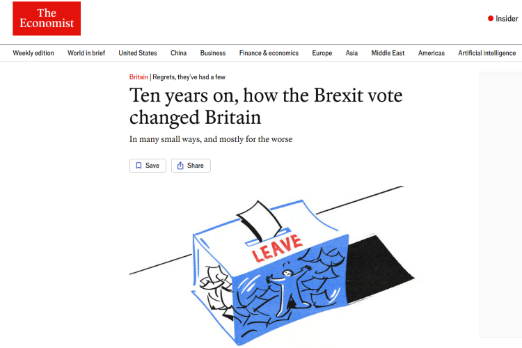 英国脱欧公投十周年重返欧盟面临重重障碍  第2张