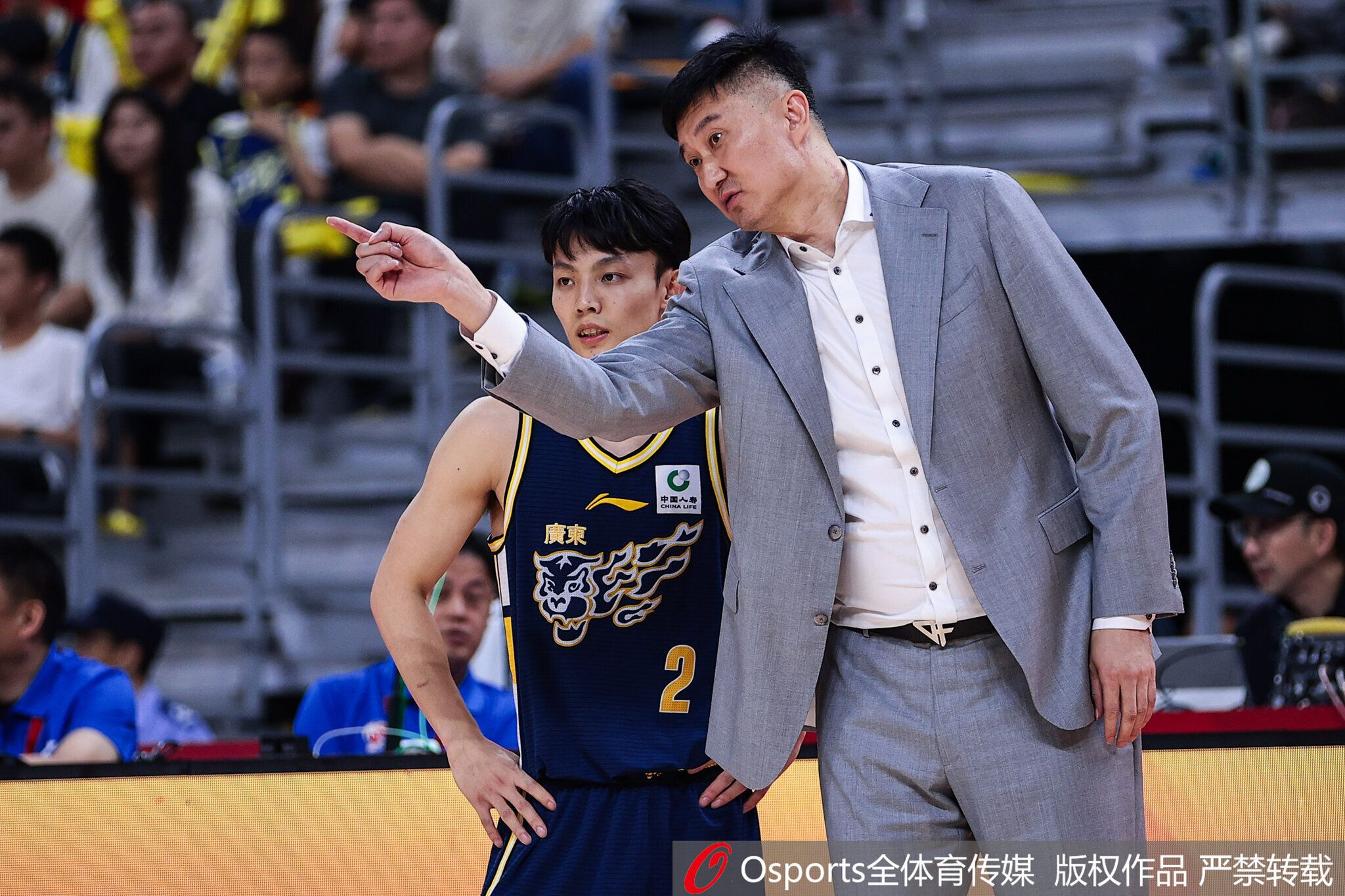 殳海指出广东队外援球权分配冲突影响本土后卫发挥
