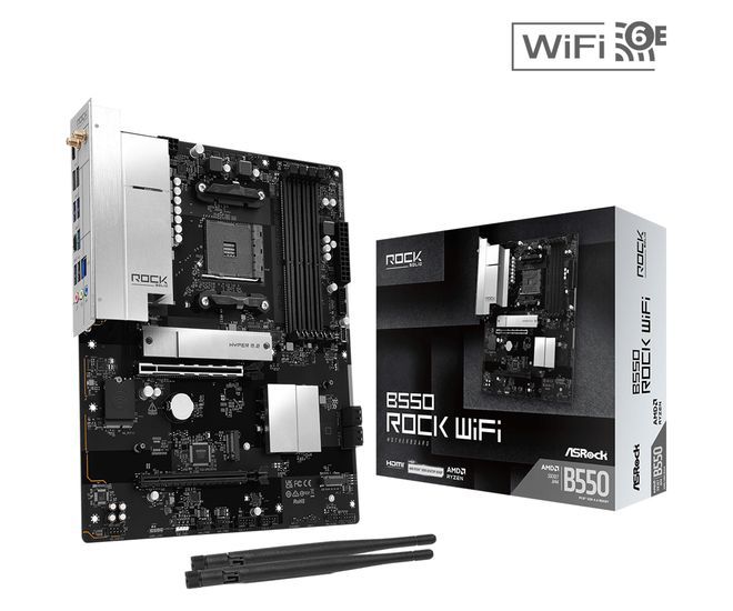 华擎官网上线B550 Rock WiFi主板