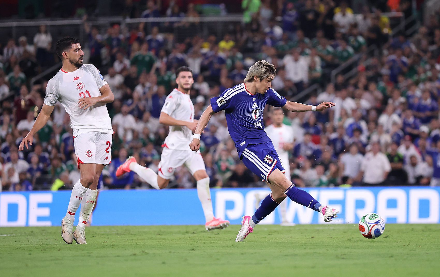 日本队4-0胜突尼斯 世界杯收视率最高达37