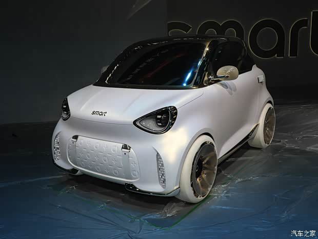 smart精灵#2概念车内饰设计图发布 2026年底全球同步量产