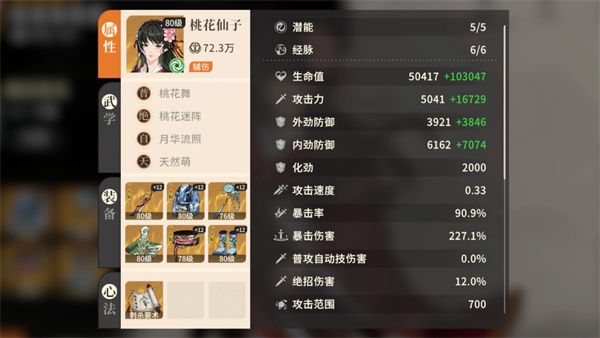 对决剑之川桃花仙子装备与配队指南  第2张