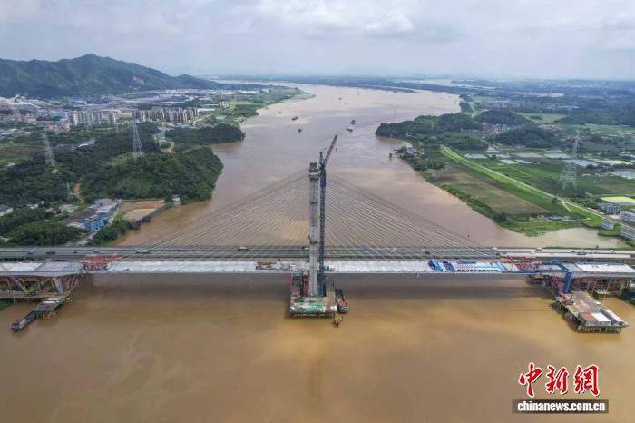 广肇高速新建金马大桥合龙 计划2027年全线通车