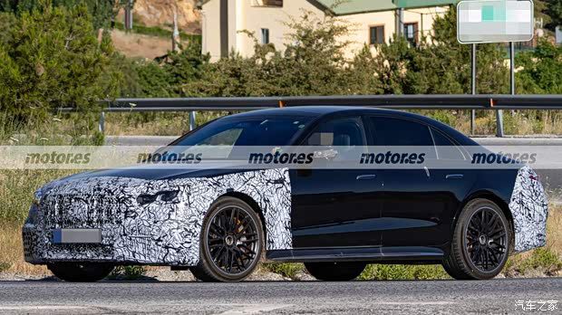 新款AMG S 63谍照曝光：弃用插混，回归V8加48V轻混  第3张