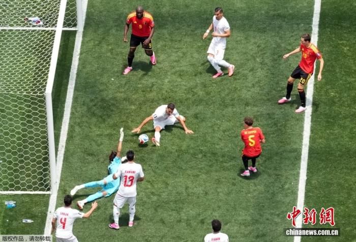 伊朗队0:0逼平比利时队 两连平后保有晋级主动权