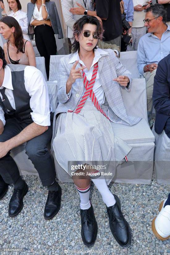 Thom Browne 25年来首登米兰男装周官方日程，蔡徐坤特邀出席