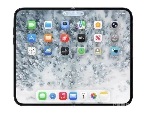 苹果折叠屏iPhone曝“双轨”屏幕方案，内外面板采用不同代技术  第2张