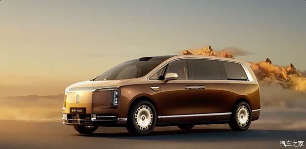 尊界V800将于6月25日亮相，搭载1.5T增程系统，纯电续航275km  第2张