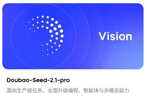 字节跳动上线豆包Seed 2.1系列模型 包含Pro和Turbo两个版本