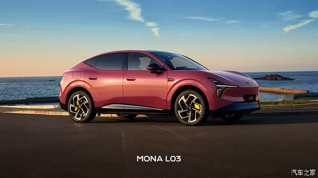小鹏汽车发布MONA L03官图 纯电/增程双动力7月发布