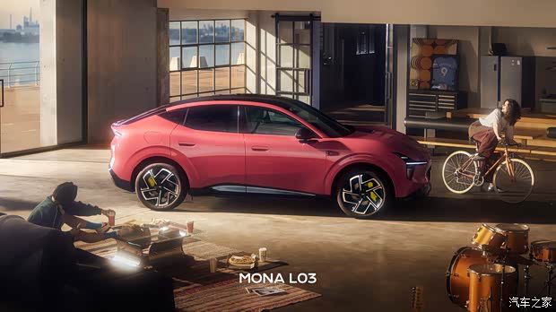 小鹏汽车发布MONA L03官图 纯电/增程双动力7月发布  第2张
