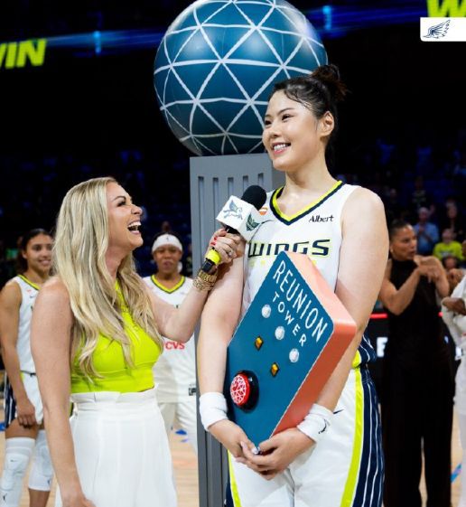 WNBA：达拉斯飞翼加时112-110胜风暴，李月汝10分3篮板创赛季新高  第2张