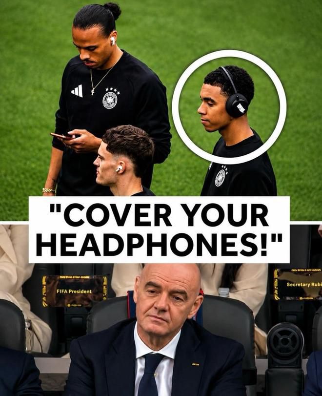 FIFA要求穆西亚拉遮挡耳机Beats标志 违反非官方赞助商规定
