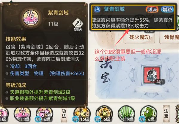 最强祖师》速控不举流魔剑紫霞攻略：暴击阈值90% 命中阈值220  第2张