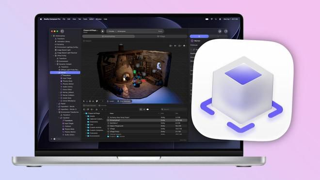 苹果Reality Composer Pro 3测试版代码引用The Machinery游戏引擎