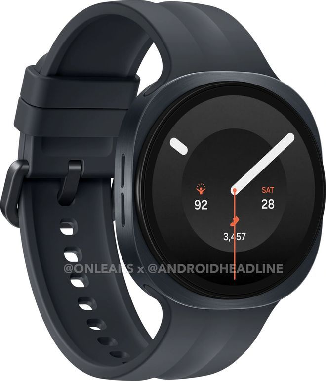 三星Galaxy Watch9系列渲染图曝光：40mm/44mm双尺寸，外观沿用家族式设计  第7张