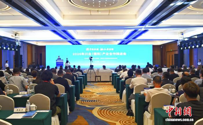 2026年川台产业合作推进会在德阳开幕 210名两岸嘉宾参会