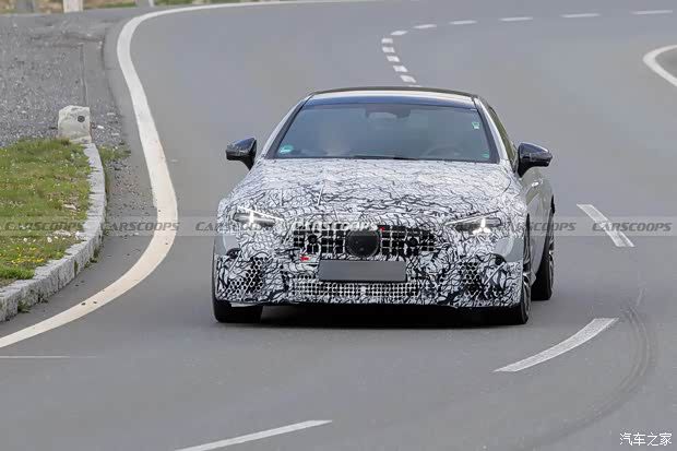 梅赛德斯-AMG CLE 63路试谍照曝光 预计2027年搭载V8发动机上市