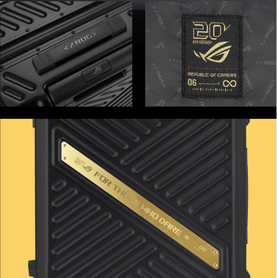 ROG玩家国度Slash系列两款20周年限定版产品开售 含双肩包与行李箱  第4张